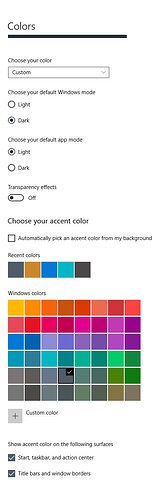 MyWindowsColorSettings