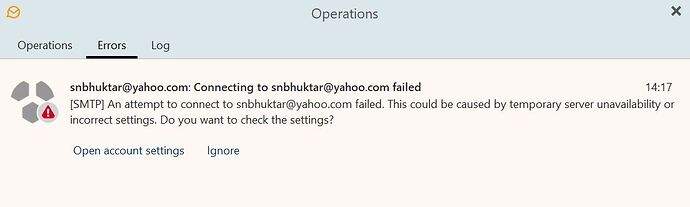 emClint Error