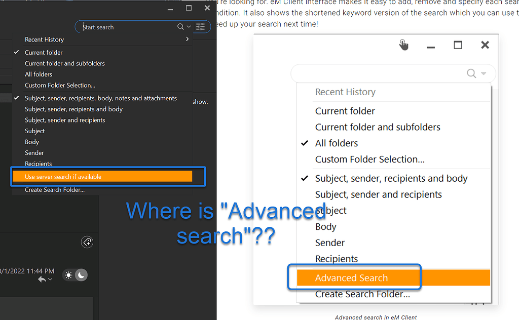 where-is-advanced-search-now-initial-setup-em-client