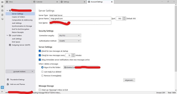 Thunerbird imap account settings - Screenshot 2022-09-04 100624