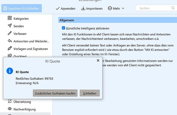 AI Quotet old PC
