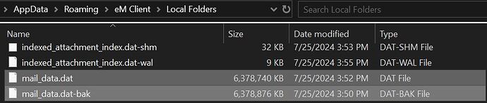 Local Folders