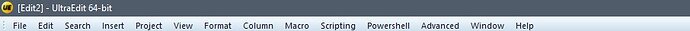 UltraEdit-Titlebar