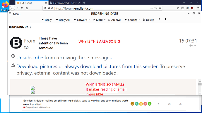 open email