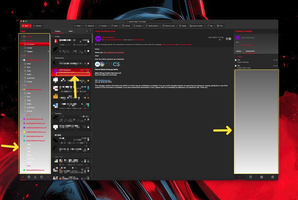 Where can I adjust these colors? - eM Client