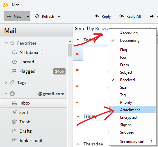 How to delete multiple emails in em client how to setup em client so all mail goes to one inbox