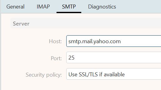 emClint Setting- SMTP.