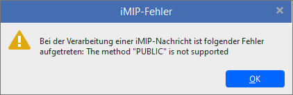 iMIP-Fehler