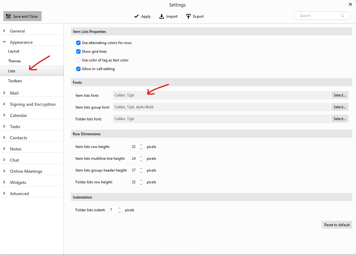 How Can I Increase Text Size Of Email Massages EM Client